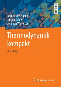 Couverture de l’ouvrage Thermodynamik kompakt