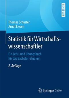 Cover of the book Statistik für Wirtschaftswissenschaftler