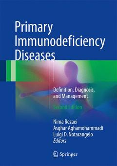 Couverture de l’ouvrage Primary Immunodeficiency Diseases
