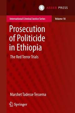 Couverture de l’ouvrage Prosecution of Politicide in Ethiopia