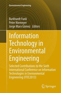 Couverture de l’ouvrage Information Technology in Environmental Engineering