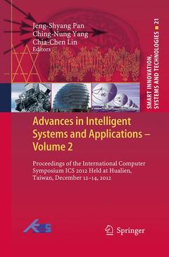 Couverture de l’ouvrage Advances in Intelligent Systems and Applications - Volume 2