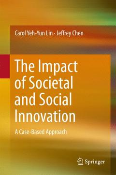 Cover of the book The Impact of Societal and Social Innovation