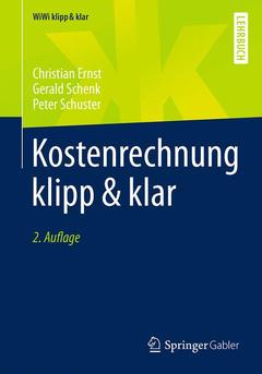 Couverture de l’ouvrage Kostenrechnung klipp & klar