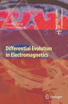 Cover of the book Differential Evolution in Electromagnetics