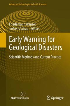 Couverture de l’ouvrage Early Warning for Geological Disasters