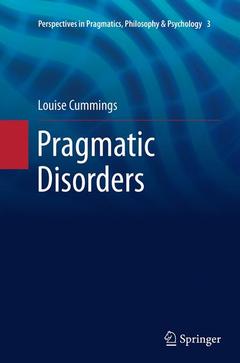 Cover of the book Pragmatic Disorders