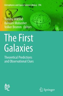 Couverture de l’ouvrage The First Galaxies