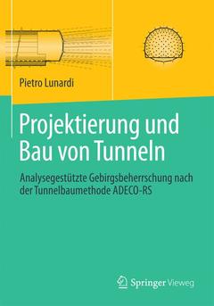 Couverture de l’ouvrage Projektierung und Bau von Tunneln
