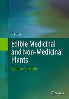 Couverture de l’ouvrage Edible Medicinal and Non-Medicinal Plants