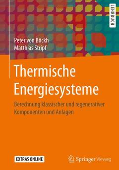 Cover of the book Thermische Energiesysteme