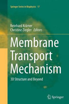 Couverture de l’ouvrage Membrane Transport Mechanism