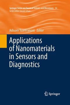 Couverture de l’ouvrage Applications of Nanomaterials in Sensors and Diagnostics