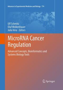 Couverture de l’ouvrage MicroRNA Cancer Regulation