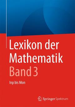 Couverture de l’ouvrage Lexikon der Mathematik: Band 3