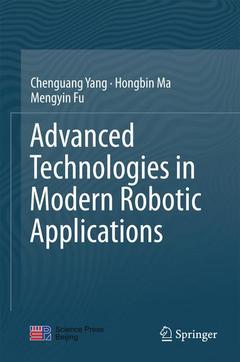 Cover of the book Advanced Technologies in Modern Robotic Applications