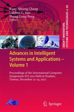 Couverture de l’ouvrage Advances in Intelligent Systems and Applications - Volume 1