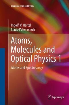 Cover of the book Atoms, Molecules and Optical Physics 1