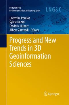 Couverture de l’ouvrage Progress and New Trends in 3D Geoinformation Sciences