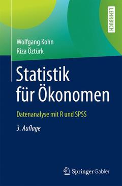 Couverture de l’ouvrage Statistik für Ökonomen