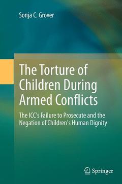 Couverture de l’ouvrage The Torture of Children During Armed Conflicts