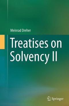 Couverture de l’ouvrage Treatises on Solvency II
