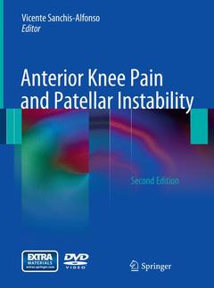 Couverture de l’ouvrage Anterior Knee Pain and Patellar Instability