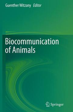 Couverture de l’ouvrage Biocommunication of Animals