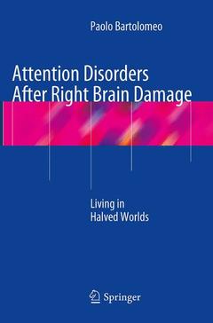 Couverture de l’ouvrage Attention Disorders After Right Brain Damage