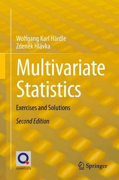 Couverture de l’ouvrage Multivariate Statistics
