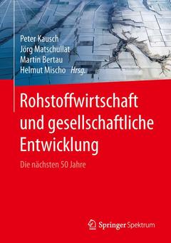 Couverture de l’ouvrage Rohstoffwirtschaft und gesellschaftliche Entwicklung