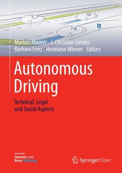 Couverture de l’ouvrage Autonomous Driving