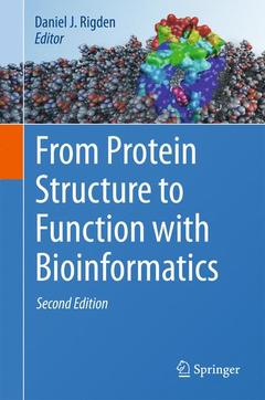 Couverture de l’ouvrage From Protein Structure to Function with Bioinformatics