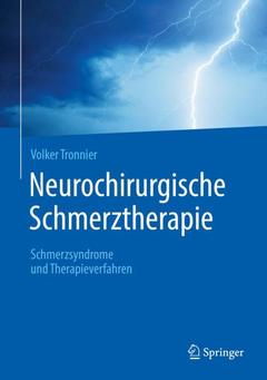 Couverture de l’ouvrage Neurochirurgische Schmerztherapie