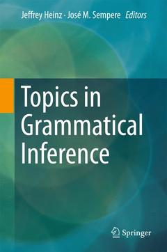 Couverture de l’ouvrage Topics in Grammatical Inference