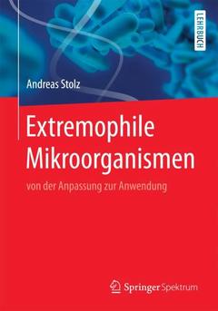 Couverture de l’ouvrage Extremophile Mikroorganismen
