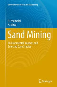 Couverture de l’ouvrage Sand Mining