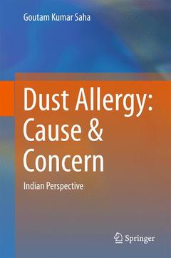 Couverture de l’ouvrage Dust Allergy: Cause & Concern