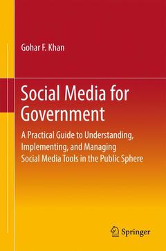 Couverture de l’ouvrage Social Media for Government