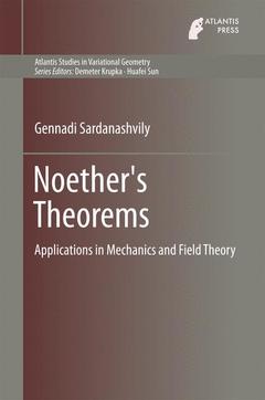 Couverture de l’ouvrage Noether's Theorems