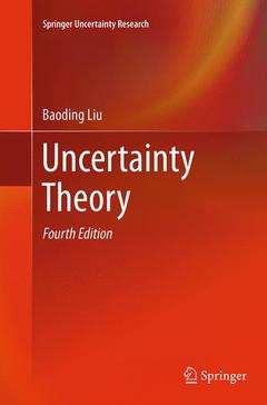 Couverture de l’ouvrage Uncertainty Theory