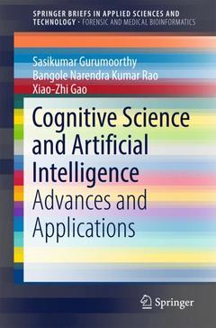 Couverture de l’ouvrage Cognitive Science and Artificial Intelligence