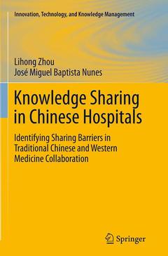 Couverture de l’ouvrage Knowledge Sharing in Chinese Hospitals