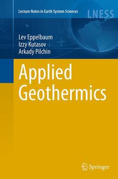 Couverture de l’ouvrage Applied Geothermics
