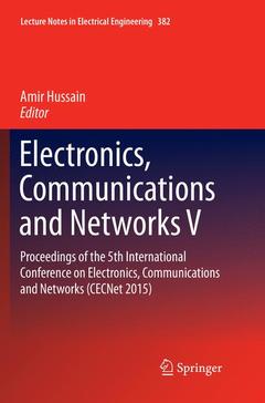 Cover of the book Electronics, Communications and Networks V