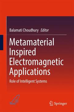 Couverture de l’ouvrage Metamaterial Inspired Electromagnetic Applications