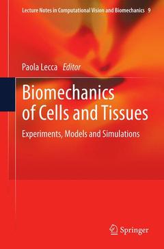 Cover of the book Biomechanics of Cells and Tissues