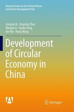 Couverture de l’ouvrage Development of Circular Economy in China