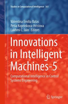 Couverture de l’ouvrage Innovations in Intelligent Machines-5