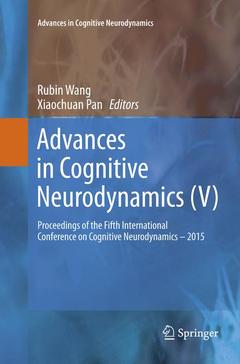Couverture de l’ouvrage Advances in Cognitive Neurodynamics (V)